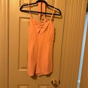 Pink Halter Romper